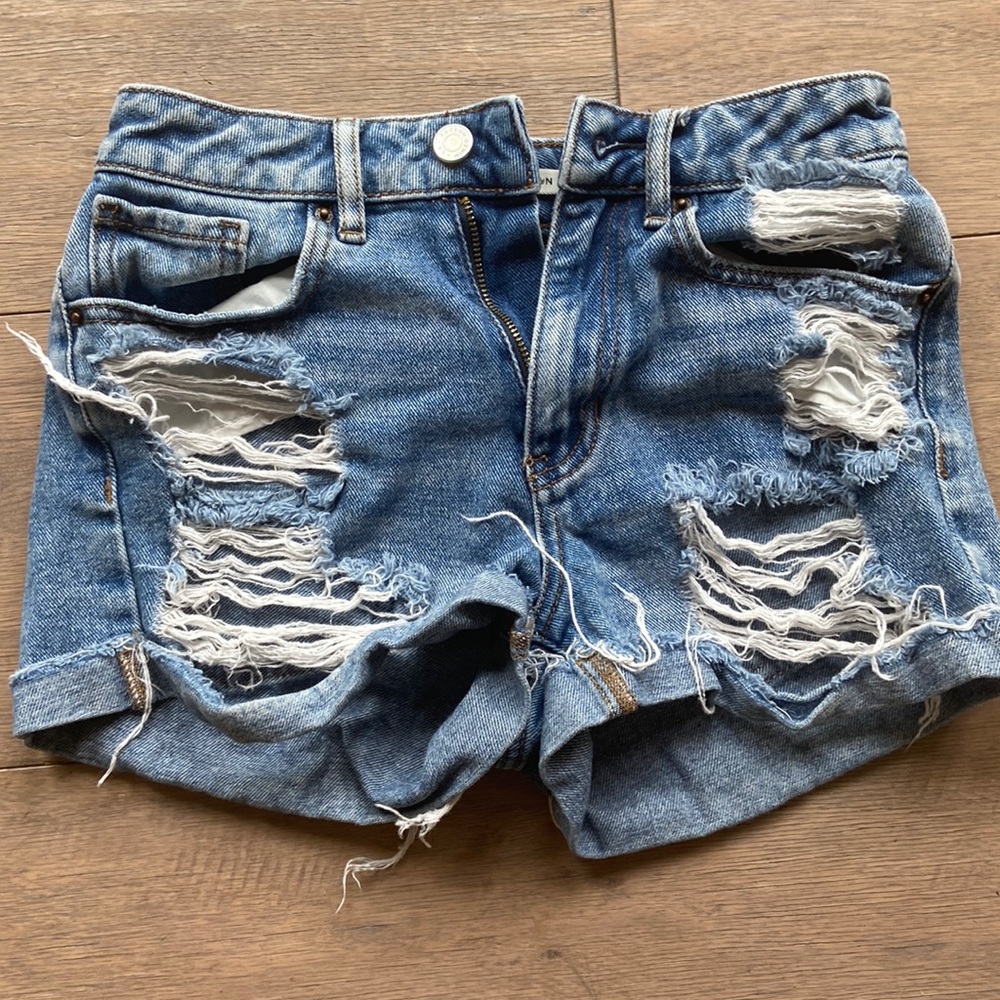 Pacsun | distressed jeans shorts